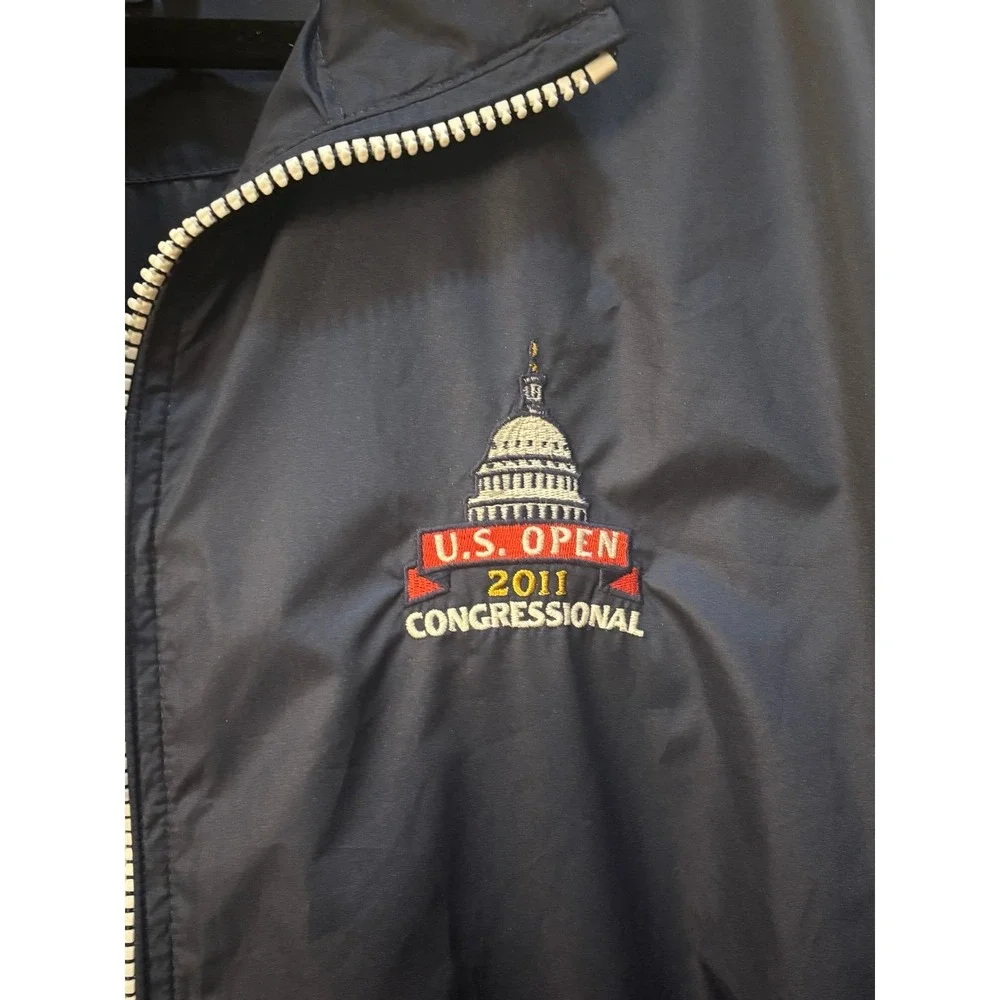 Polo Golf‎ Ralph Lauren US Open 2011 Congressional Packable Windbreaker Size XXL